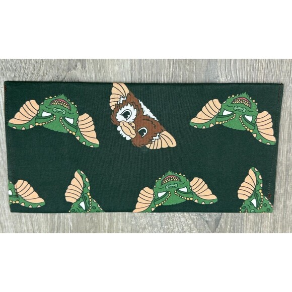 Gremlins Clutch Green Envelope Bag Lightweight Classic 80s Movie 3D Glasses - Picture 3 of 4